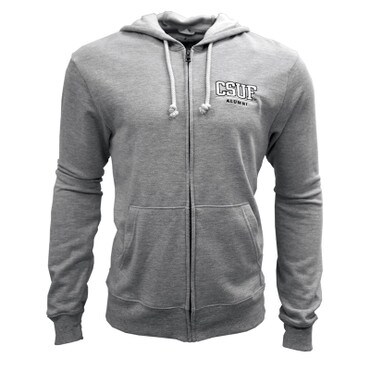 League CSUF Alumni Zip Up - Grey